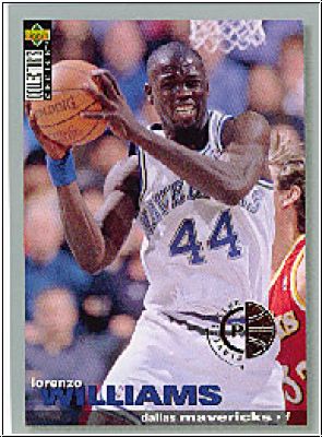 NBA 1995-96 Collector's Choice Players Club - No 290 - Lorenzo Williams