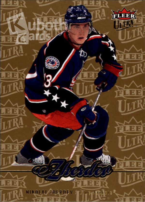 NHL 2007-08 Ultra Gold Medallion - No 140 - Nikolai Zherdev