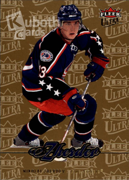 NHL 2007-08 Ultra Gold Medallion - No 140 - Nikolai Zherdev