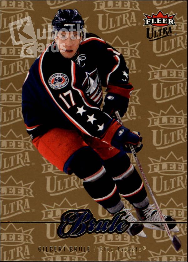 NHL 2007-08 Ultra Gold Medallion - No. 143 - Gilbert Brule