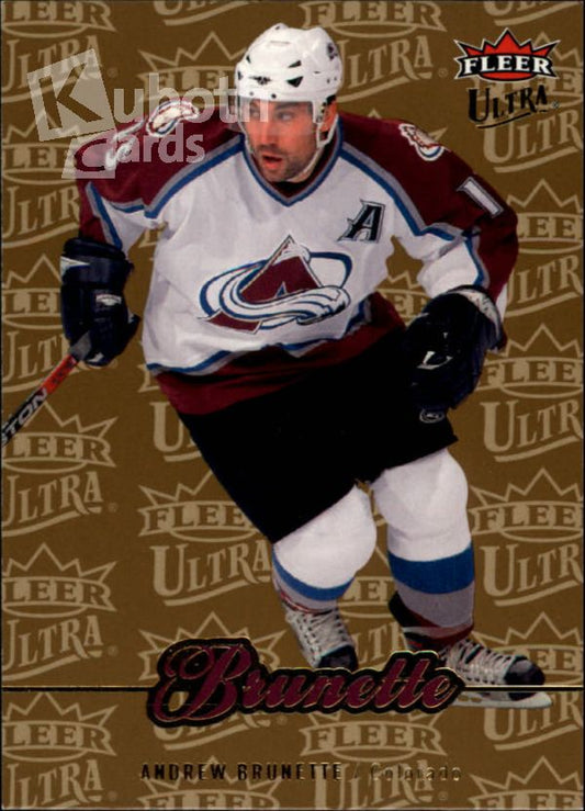 NHL 2007-08 Ultra Gold Medallion - No 150 - Andrew Brunette