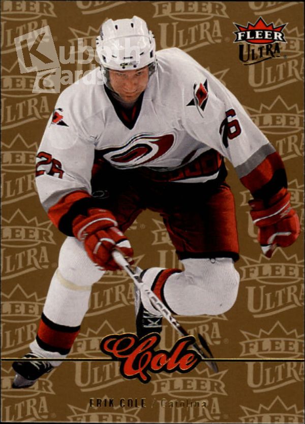 NHL 2007-08 Ultra Gold Medallion - No. 164 - Erik Cole