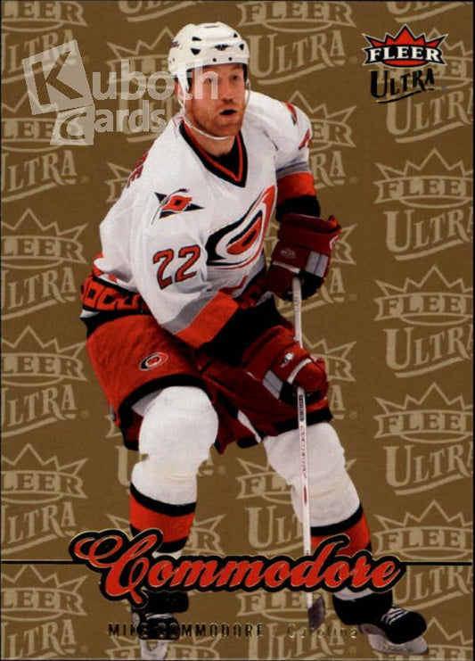 NHL 2007-08 Ultra Gold Medallion - No 15 - Mike Commodore