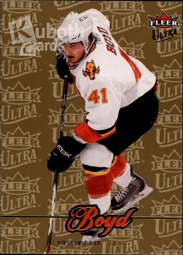 NHL 2007-08 Ultra Gold Medallion - No 167 - Dustin Boyd