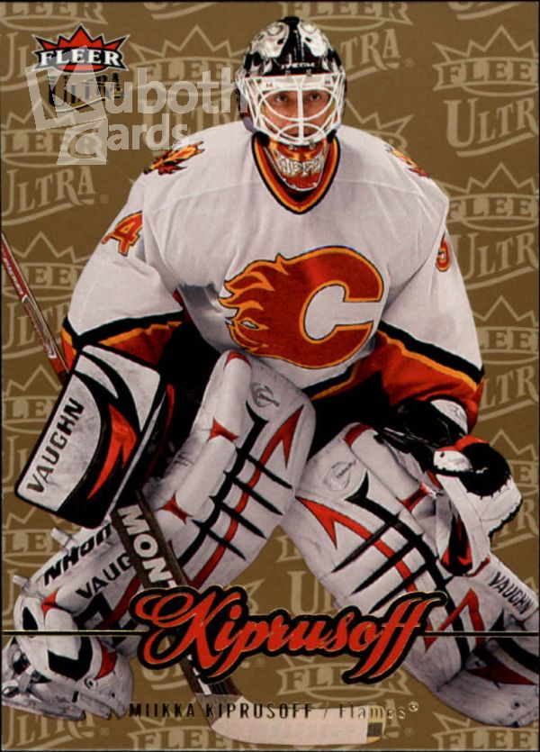 NHL 2007-08 Ultra Gold Medallion - No 168 - Miikka Kiprusoff