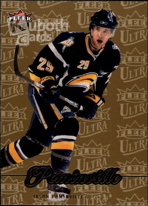 NHL 2007-08 Ultra Gold Medallion - No. 177 - Jason Pominville