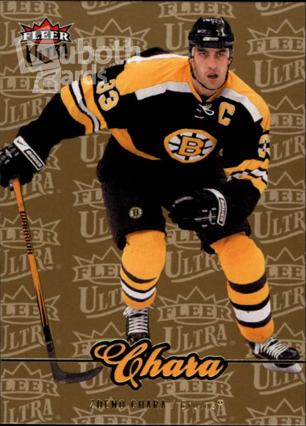 NHL 2007-08 Ultra Gold Medallion - No. 185 - Zdeno Chara