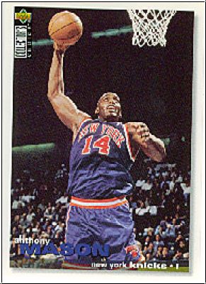 NBA 1995-96 Collector's Choice - No 274 - Anthony Mason