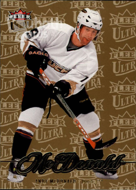 NHL 2007-08 Ultra Gold Medallion - No 195 - Andy McDonald