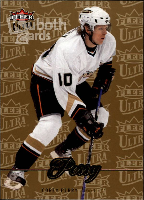 NHL 2007-08 Ultra Gold Medallion - No. 196 - Corey Perry