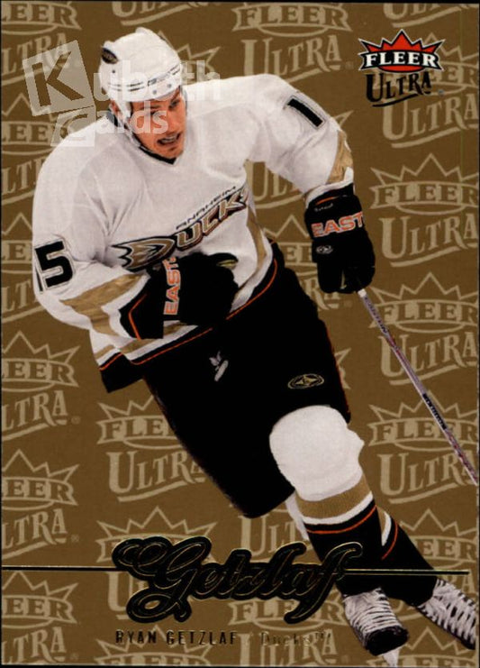 NHL 2007-08 Ultra Gold Medallion - No. 199 - Ryan Getzlaf