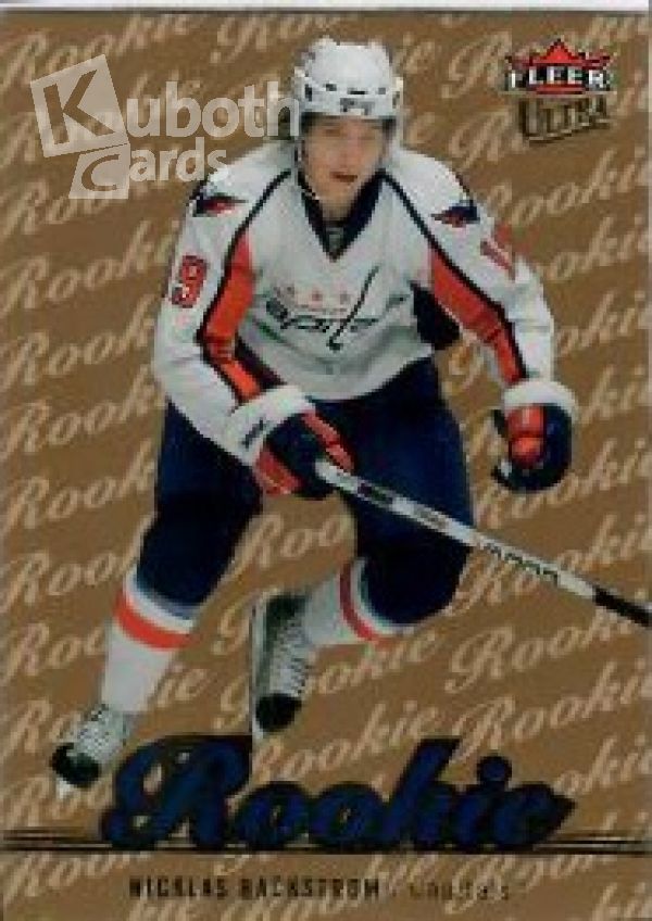 NHL 2007-08 Ultra Gold Medallion - No. 257 - Nicklas Backstrom