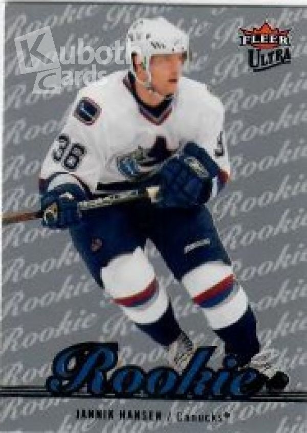 NHL 2007-08 Ultra Ice Medallion - No. 220 - Jannik Hansen