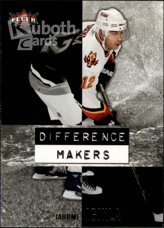 NHL 2007-08 Ultra Difference Makers - No DM2 - Jarome Iginla