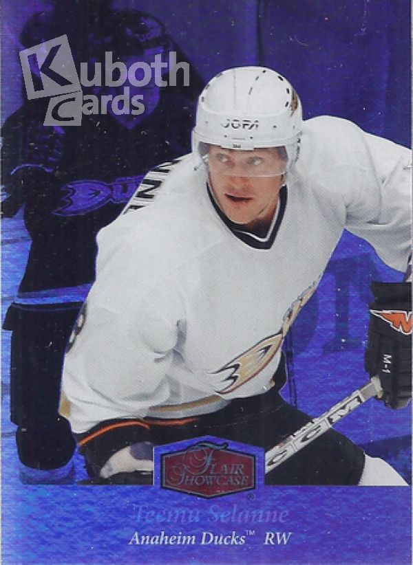 NHL 2007-08 Ultra Flair Showcase - No 87 - Teemu Selanne