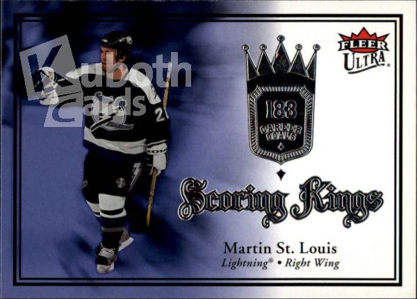 NHL 2007-08 Ultra Scoring Kings - No SK13 - Martin St. Louis