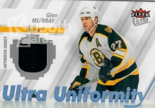 NHL 2007-08 Ultra Uniformity - No U-GM - Glen Murray