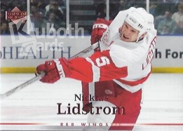 NHL 2007-08 Upper Deck - No 1 - Nicklas Lidstrom