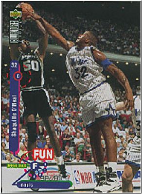 NBA 1995-96 Collector's Choice International German I - No 184 - Shaquille O'Neal