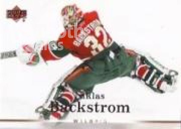 NHL 2007-08 Upper Deck - No 43 - Niklas Backstrom