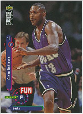 NBA 1995-96 Collector's Choice International French I - No 180 - Glenn Robinson