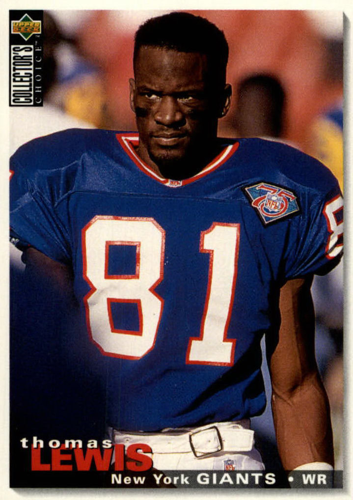 NFL 1995 Collector's Choice - No 235 - Thomas Lewis