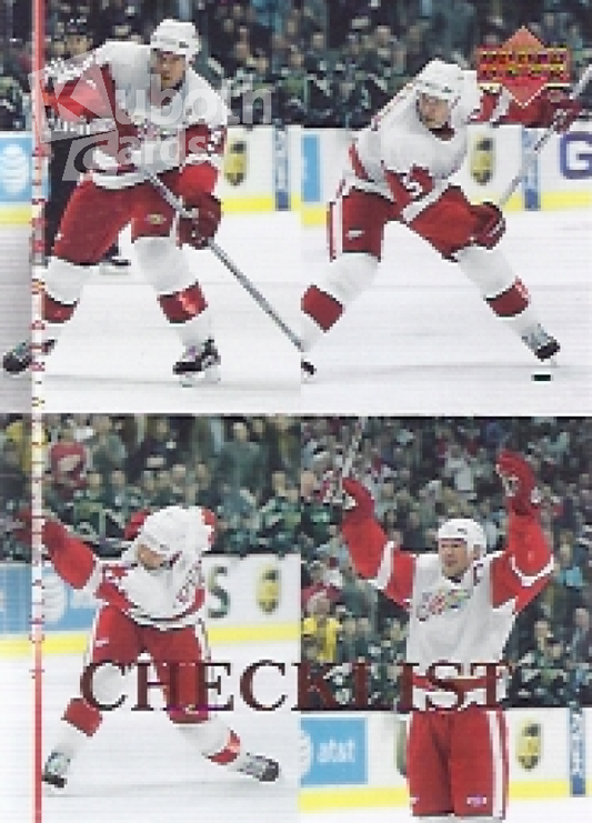 NHL 2007-08 Upper Deck - No 199 - Nicklas Lidstrom