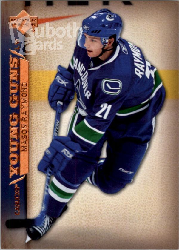 NHL 2007-08 Upper Deck - No. 247 - Mason Raymond