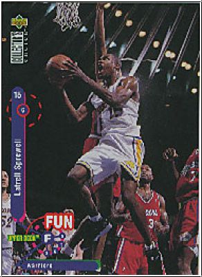 NBA 1995-96 Collector's Choice International German I - No 174 - Latrell Sprewell