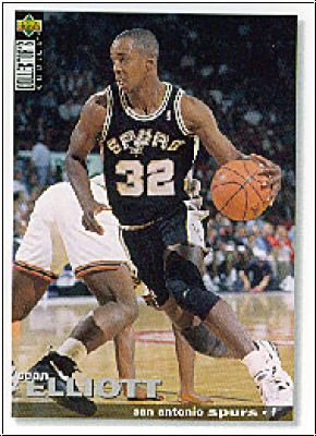 NBA 1995-96 Collector's Choice - No 252 - Sean Elliott