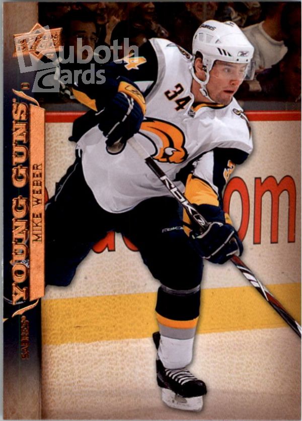 NHL 2007-08 Upper Deck - No 460 - Mike Weber