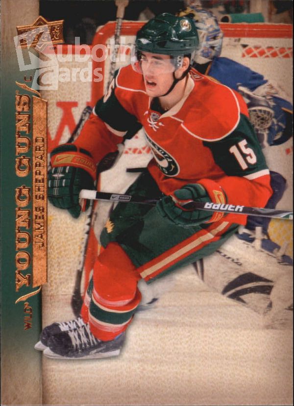 NHL 2007-08 Upper Deck - No 477 - James Sheppard