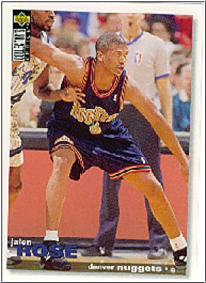 NBA 1995-96 Collector's Choice - No 268 - Jalen Rose