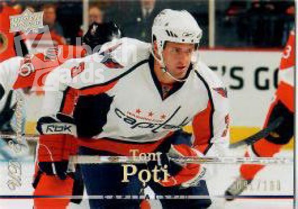 NHL 2007-08 Upper Deck Exclusives - No 445 - Tom Poti