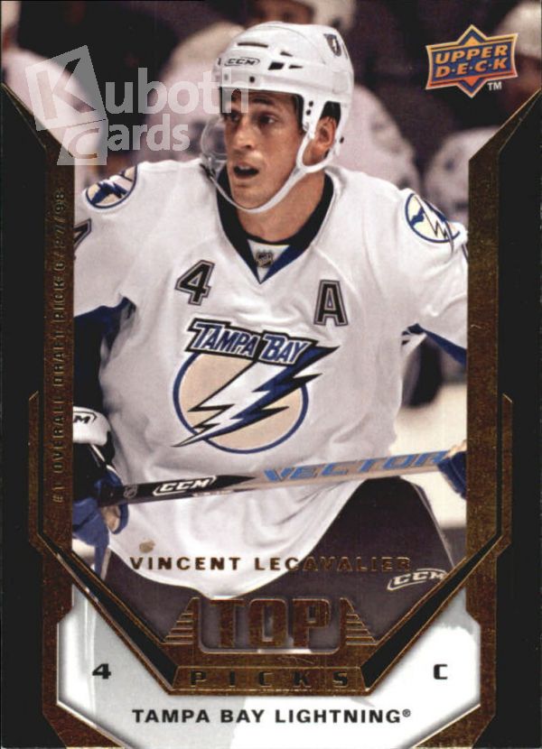 NHL 2007-08 Upper Deck Top Picks - No TT6 - Vincent Lecavalier