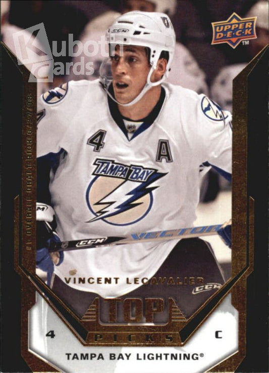 NHL 2007-08 Upper Deck Top Picks - No TT6 - Vincent Lecavalier