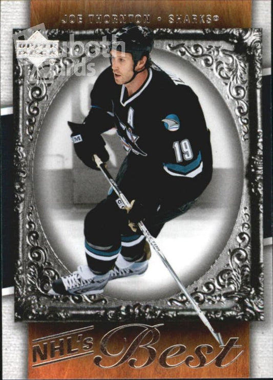 NHL 2007-08 Upper Deck NHL's Best - No B5 - Joe Thornton