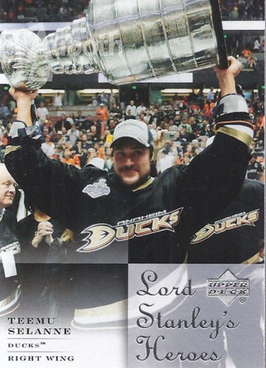 NHL 2007-08 Upper Deck Lord Stanley's Heroes - No LSH1 - Teemu Selanne