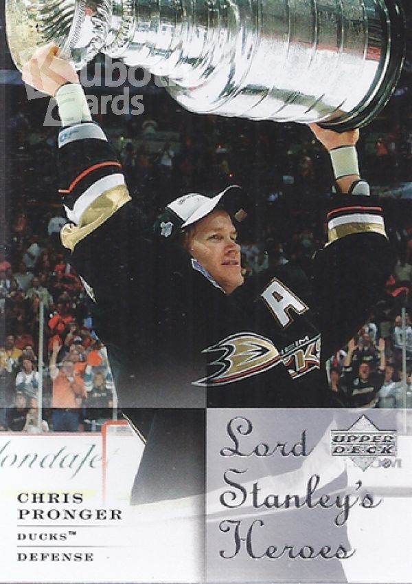 NHL 2007-08 Upper Deck Lord Stanley's Heroes - No LSH3 -  Chris Pronger