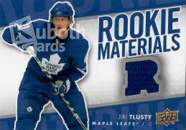 NHL 2007-08 Upper Deck Rookie Materials - No RM-TL - Jiri Tlusty