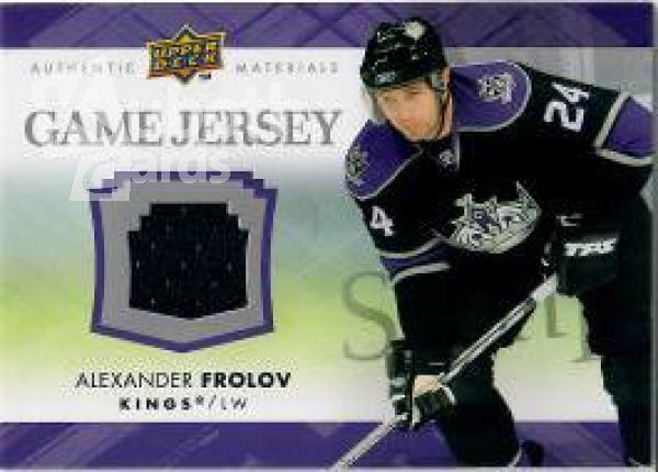 NHL 2007-08 Upper Deck Game Jerseys - No GJ2-AF - Alexander Frolov