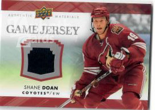 NHL 2007-08 Upper Deck Game Jerseys - No GJ2-SD - Shane Doan