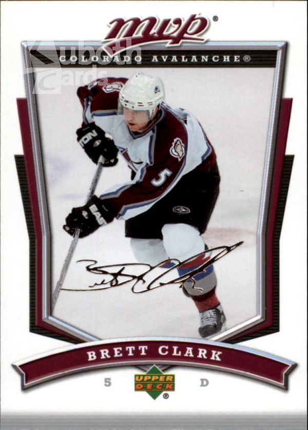 NHL 2007-08 Upper Deck MVP - No 2 - Brett Clark