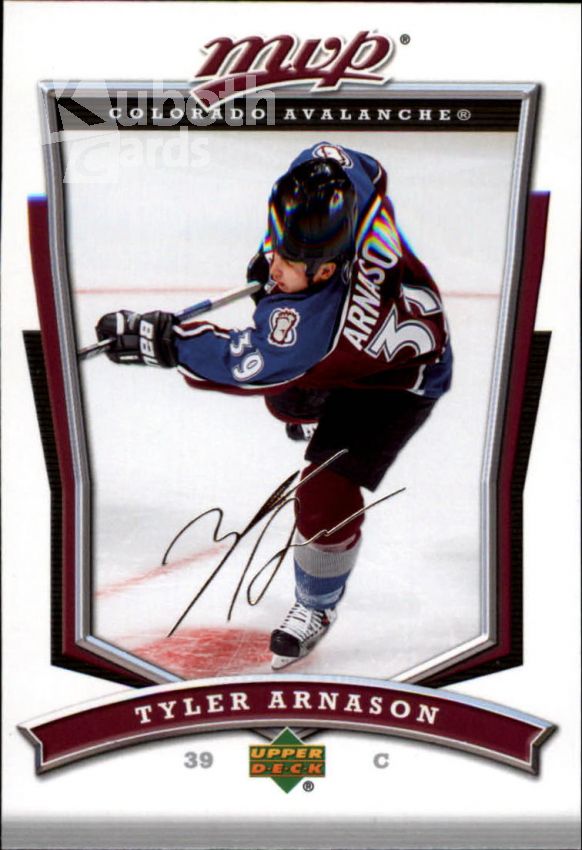 NHL 2007-08 Upper Deck MVP - No 10 - Tylor Arnason