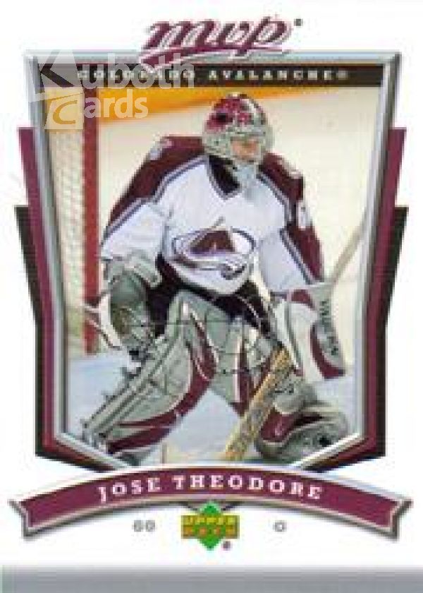 NHL 2007-08 Upper Deck MVP - No 11 - Jose Theodore