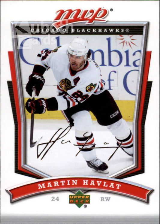 NHL 2007-08 Upper Deck MVP - No 12 - Martin Havlat