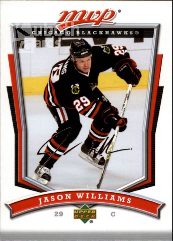 NHL 2007-08 Upper Deck MVP - No 16 - Jason Williams