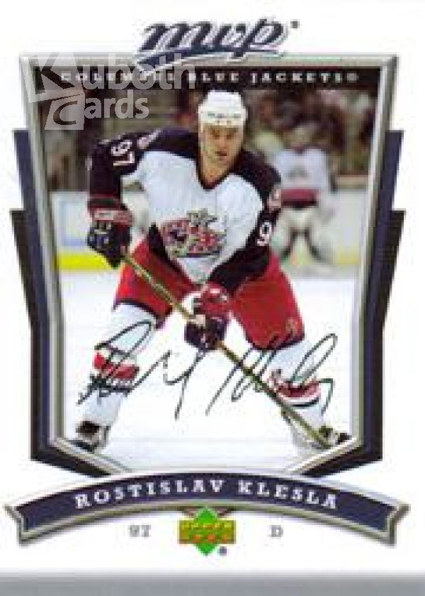 NHL 2007-08 Upper Deck MVP - No. 31 - Rostislav Klesla