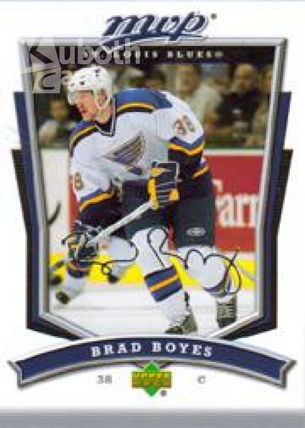 NHL 2007-08 Upper Deck MVP - No 38 - Brad Boyes