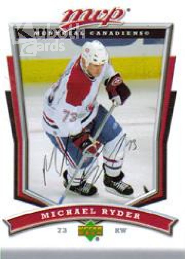 NHL 2007-08 Upper Deck MVP - No. 59 - Michael Ryder